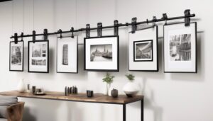 comparing top adjustable picture hanging rails